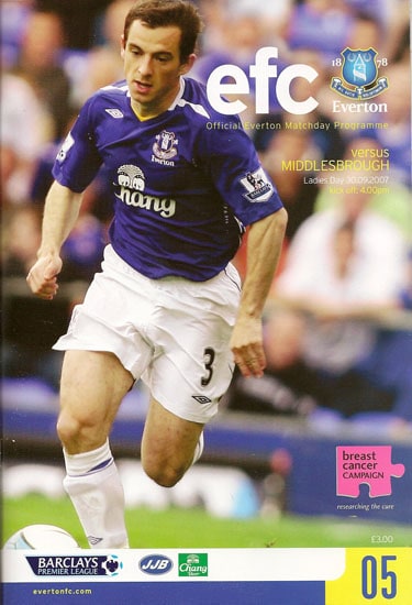 Everton FC v Middlesbrough FC